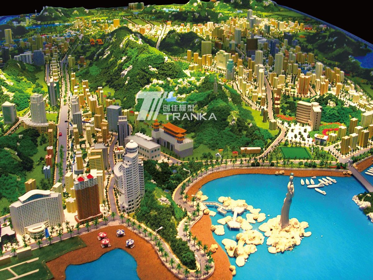 珠海市总体规划模型