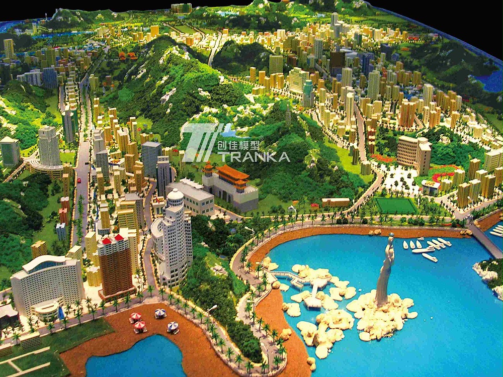 珠海市总体规划模型