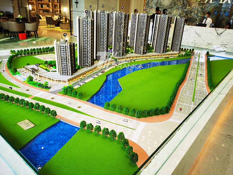 惠州玖龙台地产售楼模型 (4)