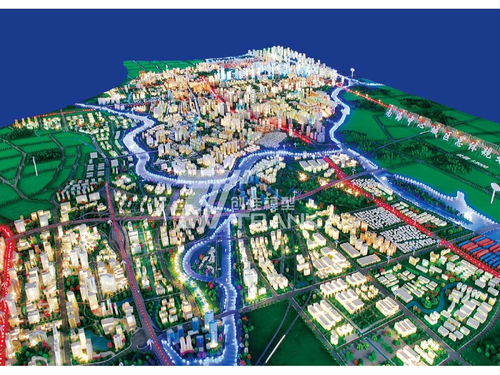 南海中心城区总体规划模型