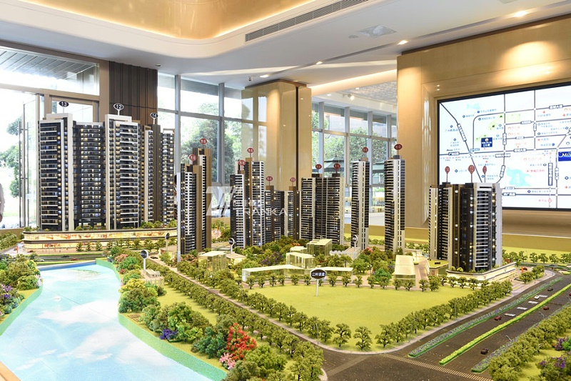 增城丽江国际建筑模型