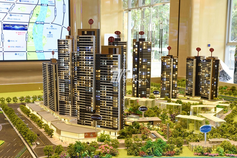 增城丽江国际建筑模型