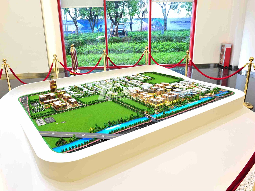 绿地未来城建筑沙盘模型案例