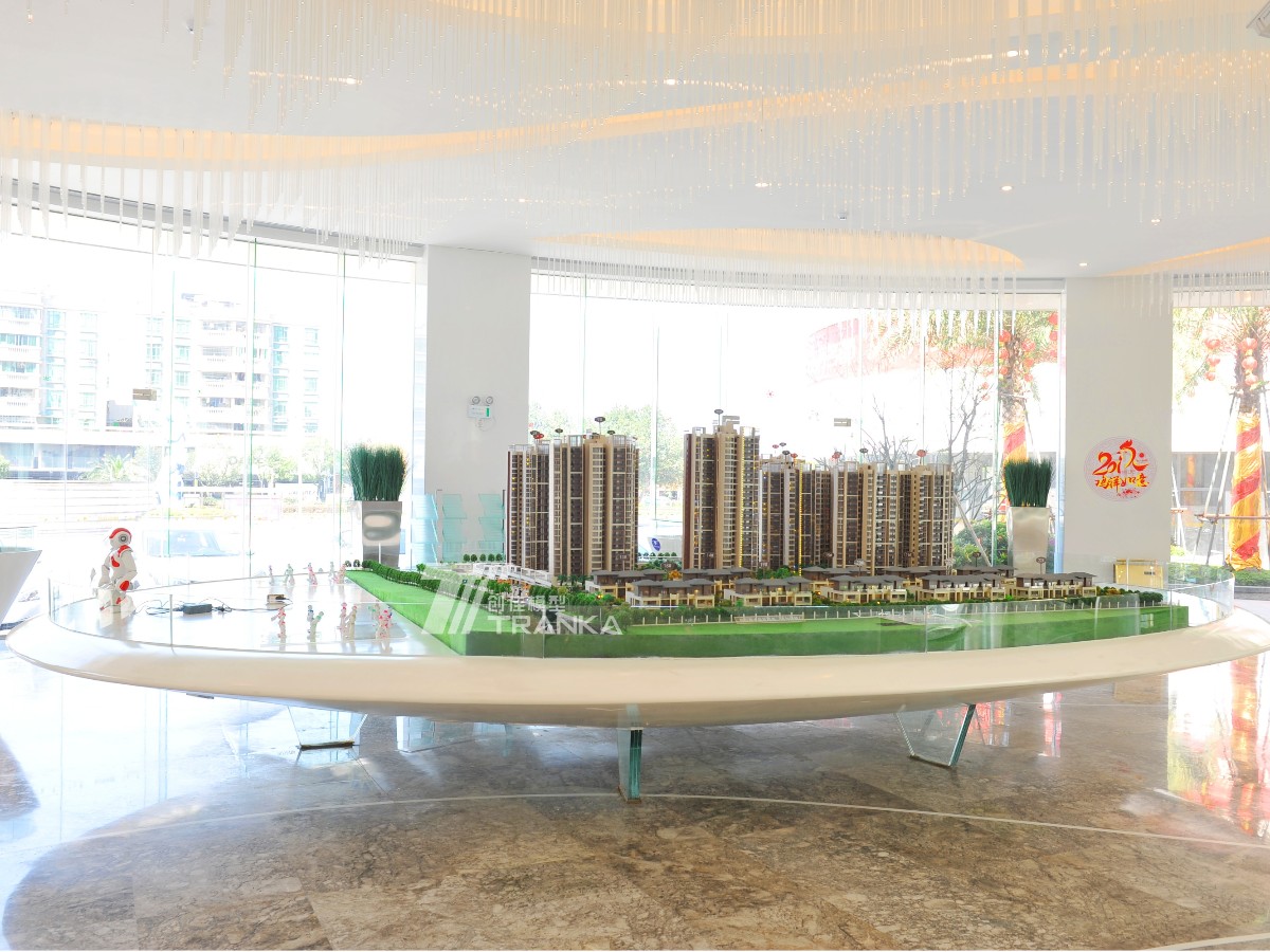 中山东方名都建筑沙盘模型案例