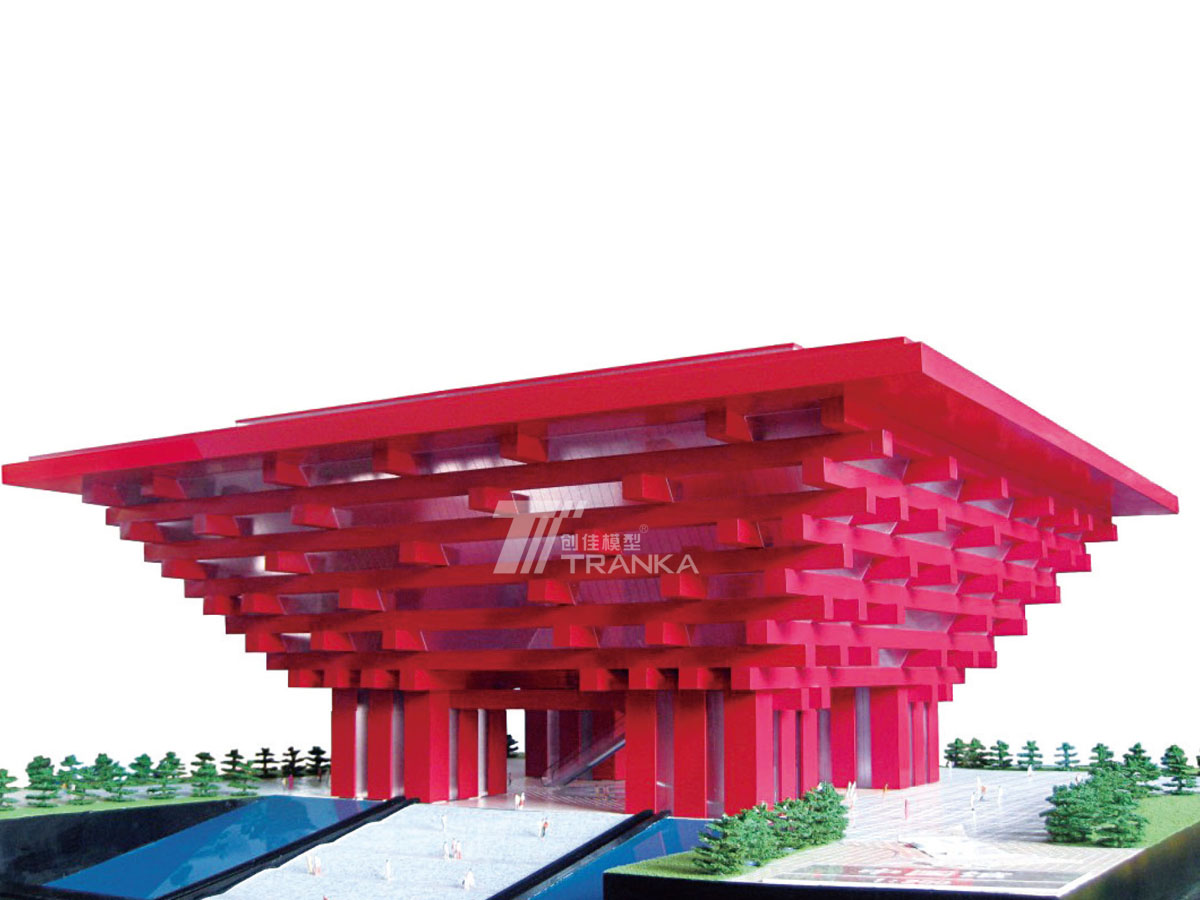 上海世博会中国馆模型案例