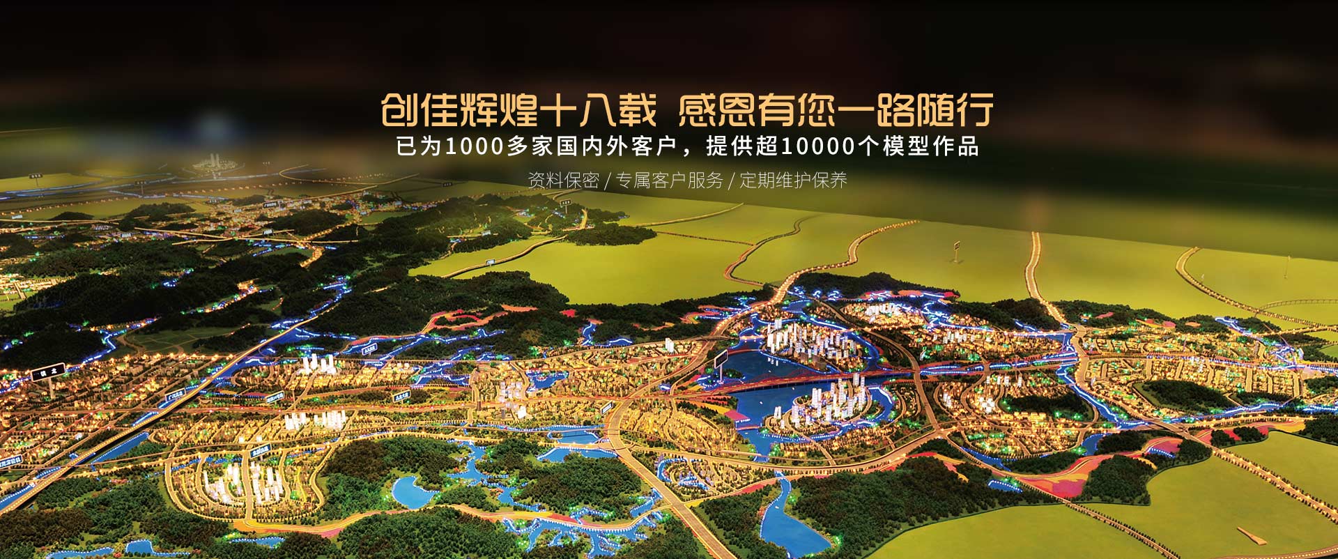 创佳辉煌十八载感恩有自你一路随行